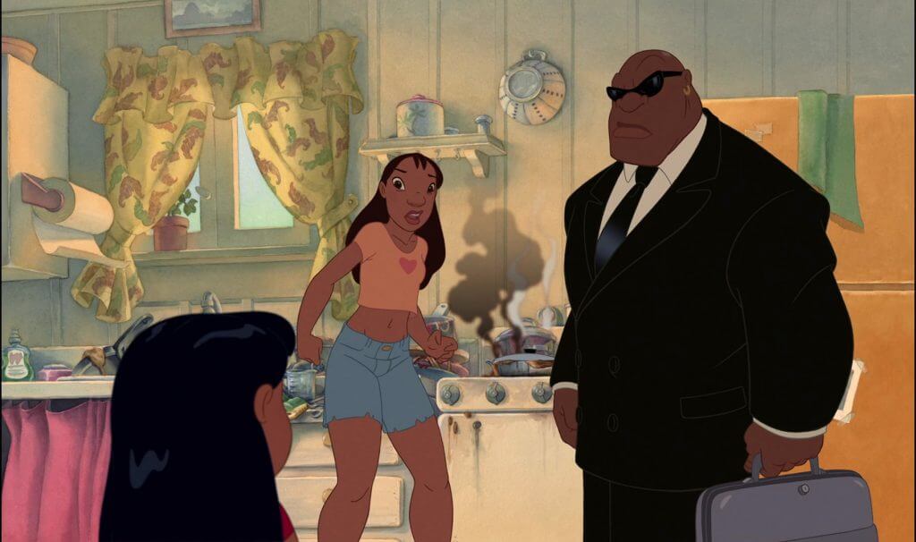Lilo, Nani, Cobra Bubbles, Lilo & Stitch