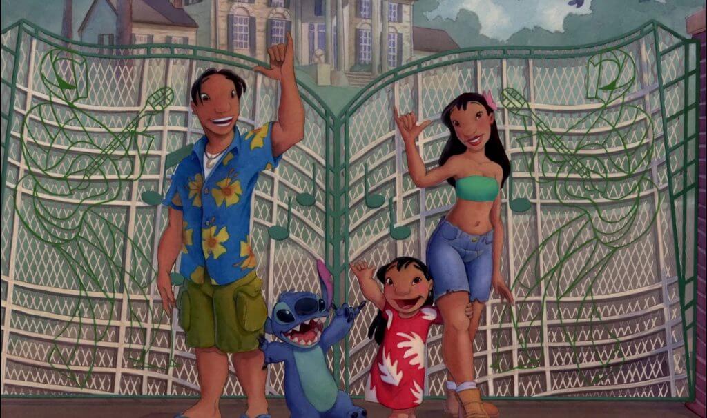 Lilo, Stitch, Nani, David, Lilo & Stitch 