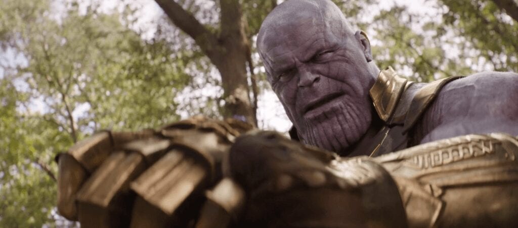 Thanos, Avengers: Infinity War, comic book callbacks