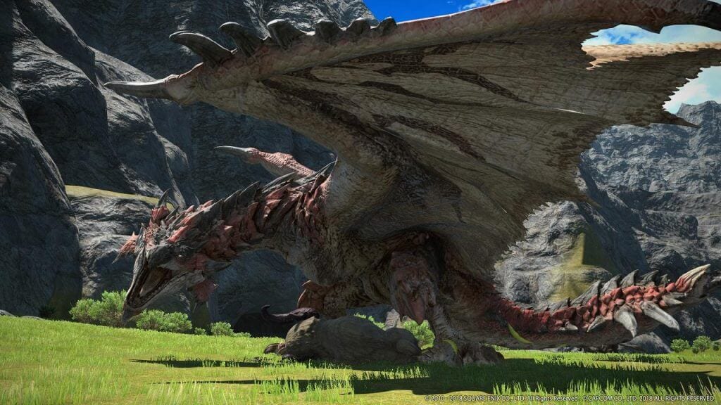 Final Fantast XIV, Monster Hunter World, Square Enix, E3 2018