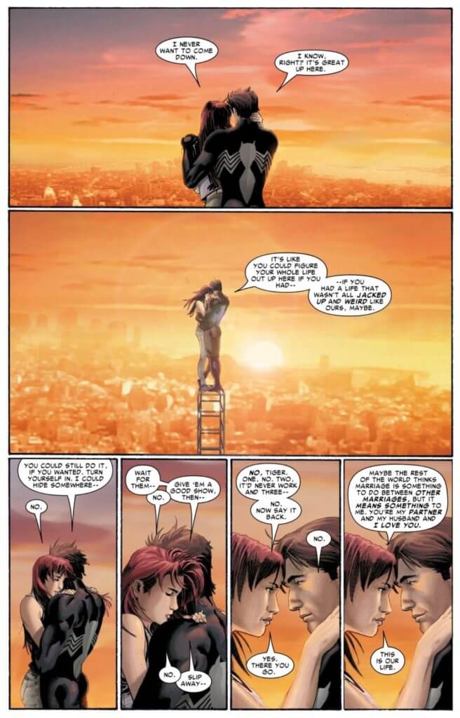 Amazing Sppider-Man #1, Peter Parker, Mary Jane