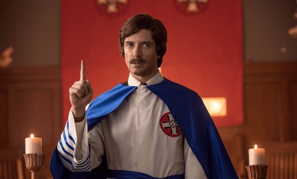 BlacKkKlansman, Spike Lee, Topher Grace