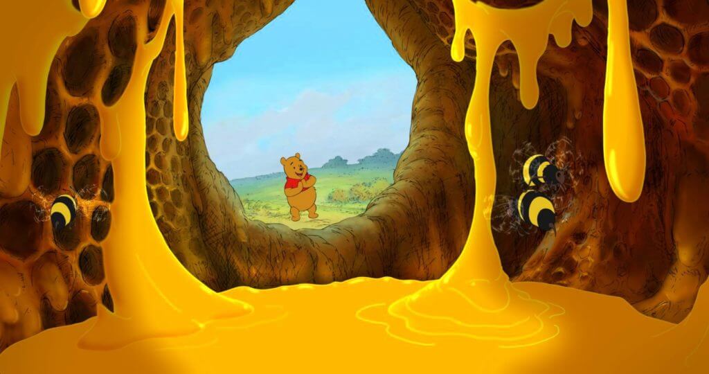 Winnie the Pooh, honey
