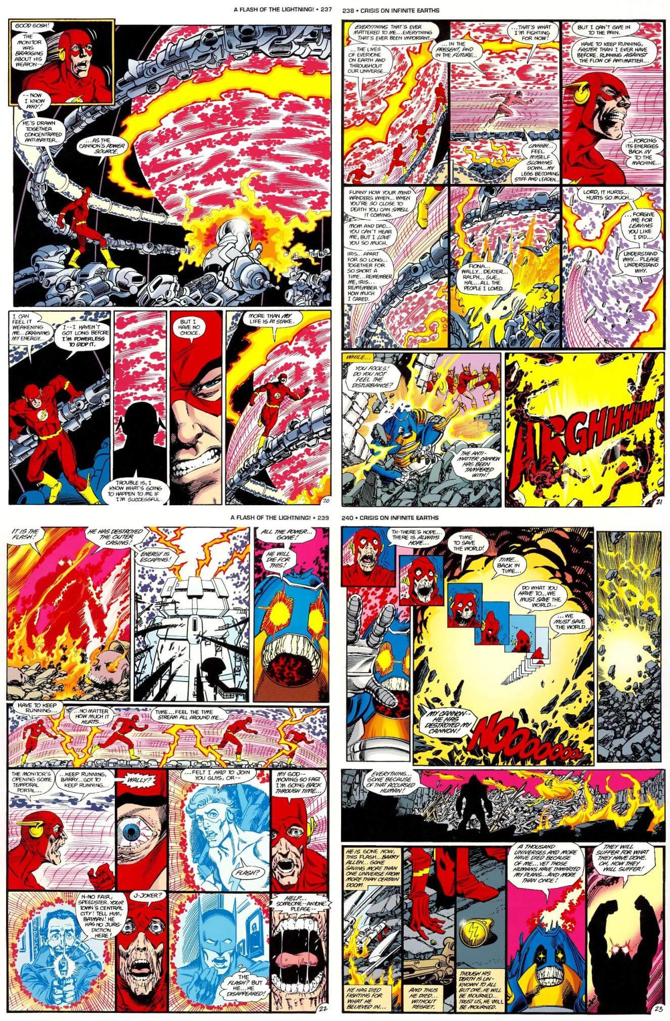 the Flash, feats of speed