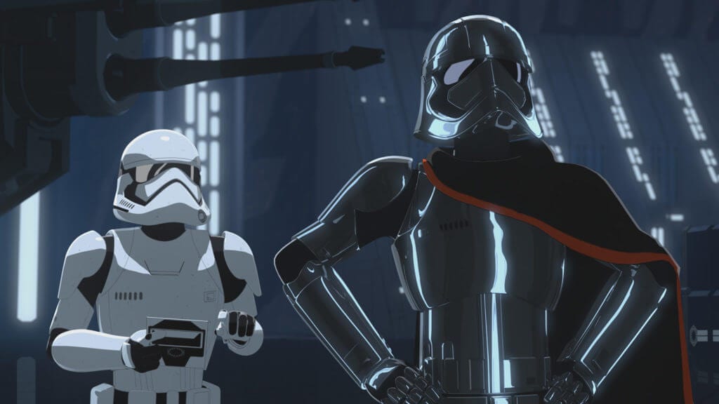 Star Wars Resistance, Station Theta Black, Captain Phasma