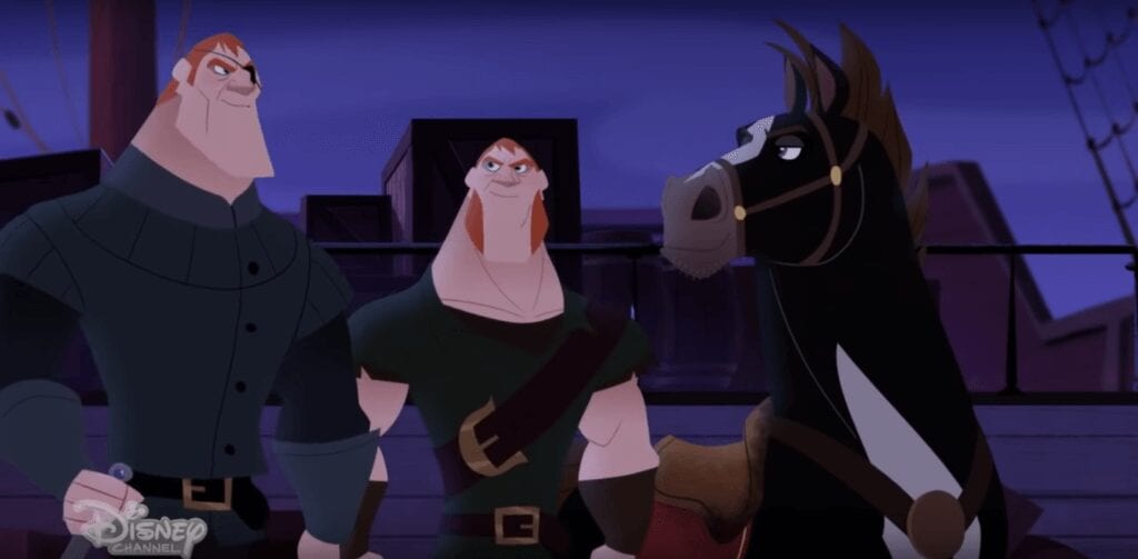Rapunzel's Tangled Adventure, Max and Eugene in Peril on the High Seas