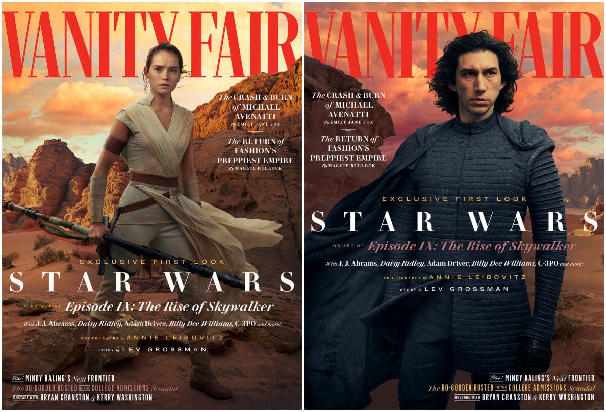 Vanity Fair Star Wars Piece Sheds Light on The Rise of Skywalker