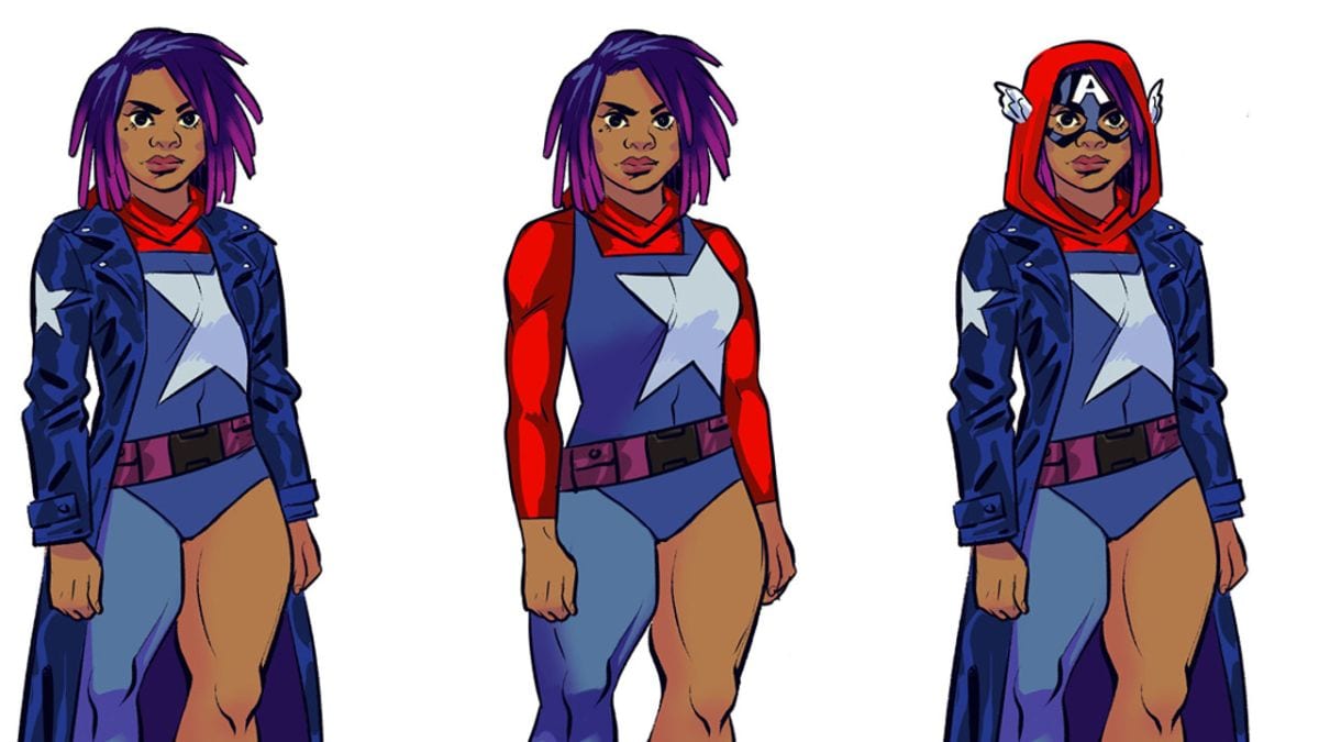 Newest Marvel Hero Ready to “Take Ownership” of Her Space as Captain America