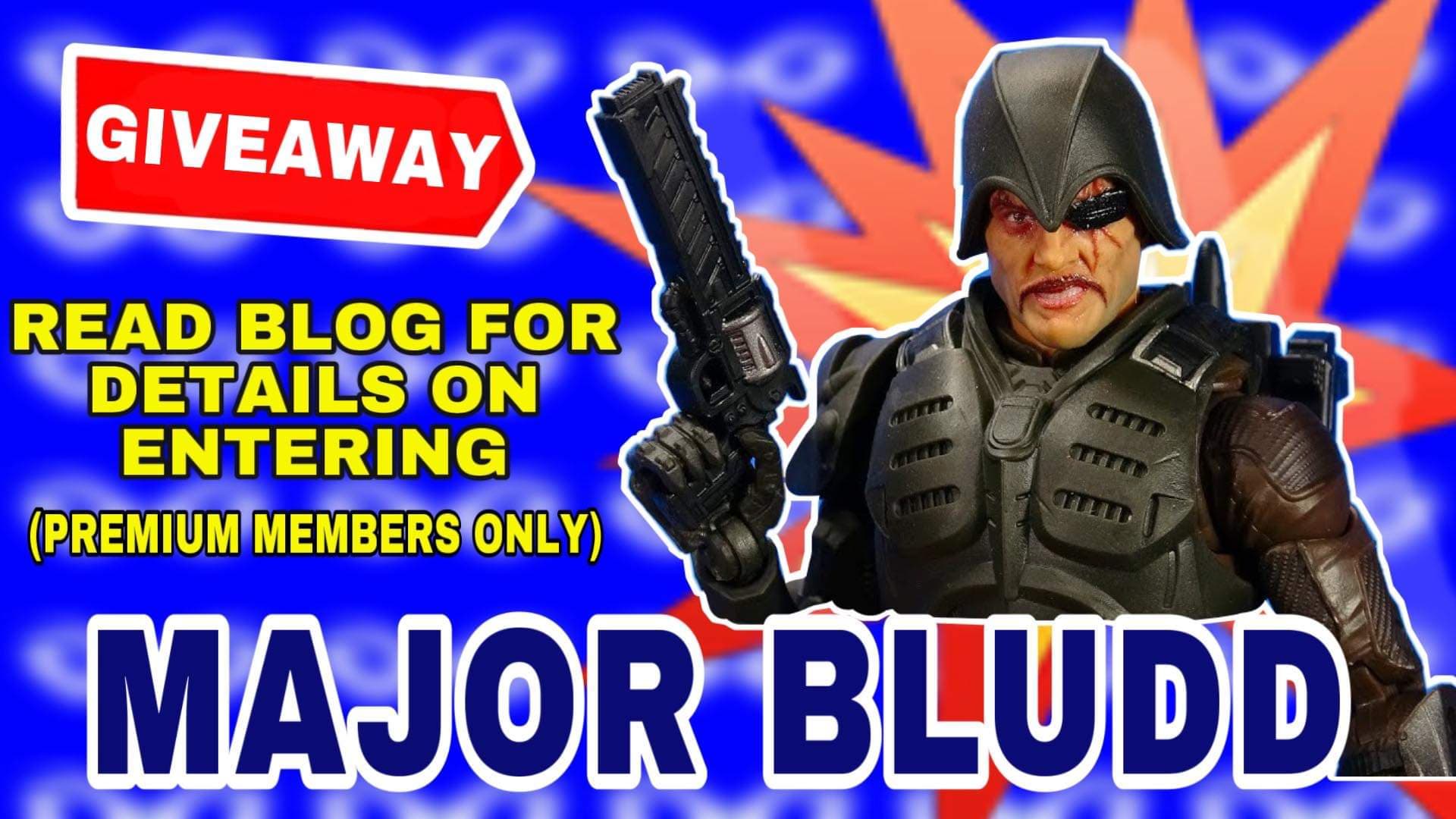 Maaaaaajor Bludd Classified Series Figure Giveaway