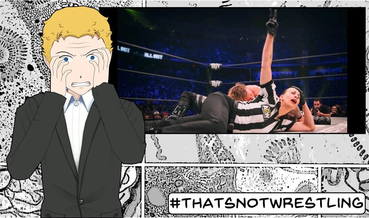 Referees, wrestling, AEW, Aubrey Edwards, Double or Nothing