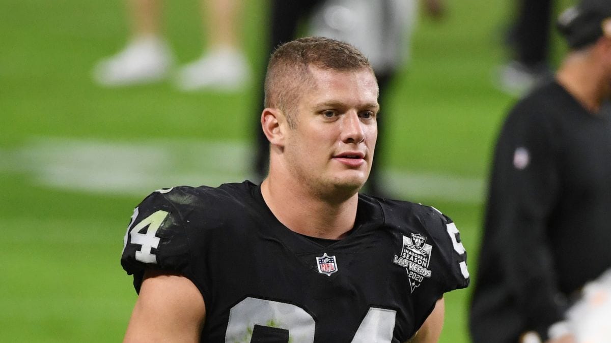 Las Vegas Raiders DE Carl Nassib Comes Out As First Active Openly Gay NFL Player