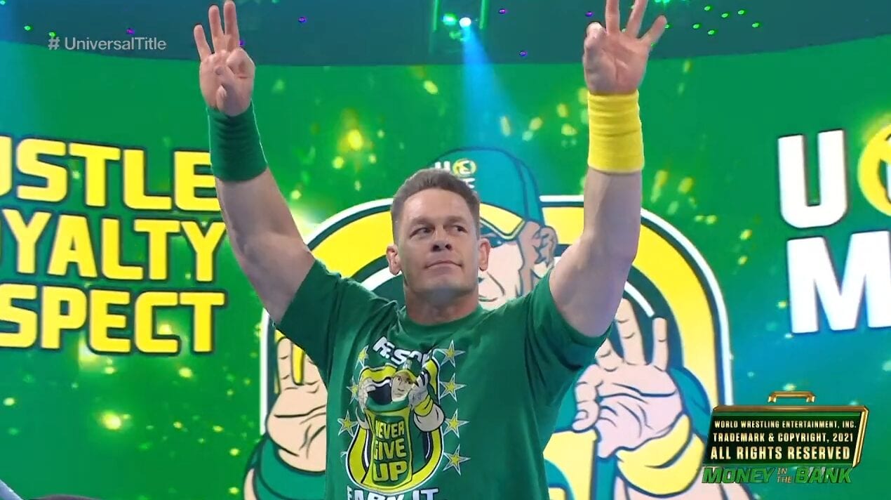 WWE, Money in the Bank, wrestling, AEW, John Cena