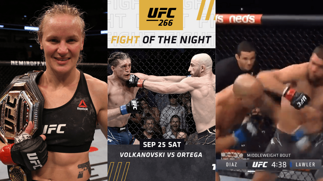 UFC 266: Review and Results