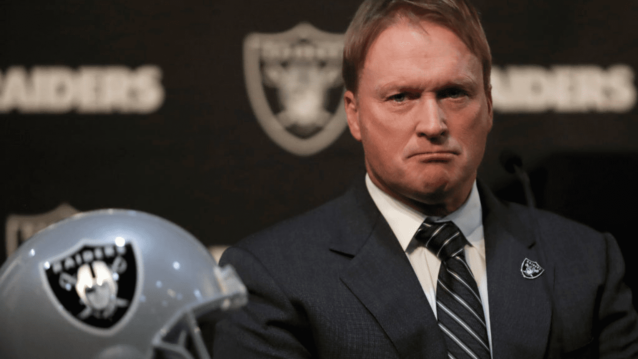 Jon Gruden OUT as Head Coach of the Las Vegas Raiders