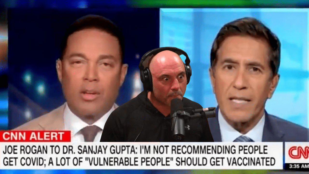 CNN’s Don Lemon and Sanjay Gupta Double Down on Joe Rogan Lies