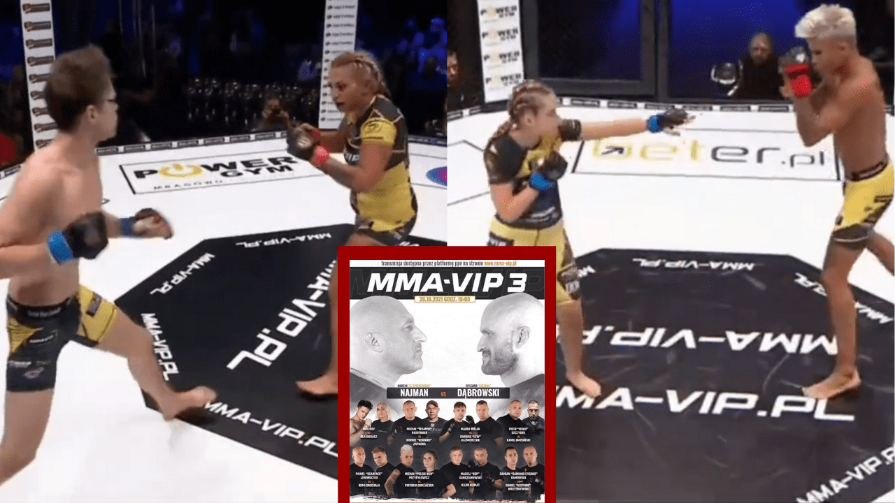 Two Polish Inter-Gender MMA Contests End Exactly How You Think They Would