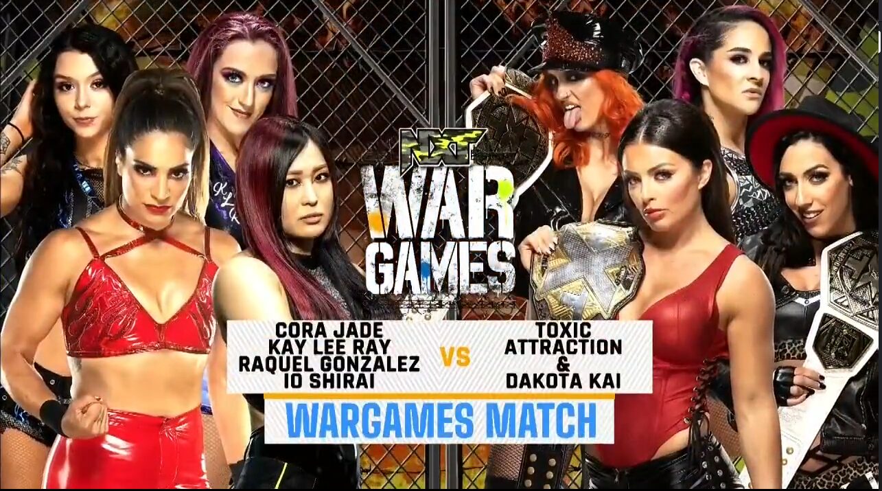 War Games Results, NXT War Games