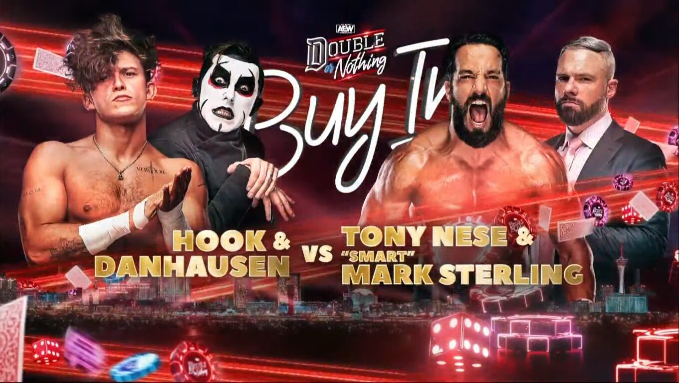AEW Double or Nothing 2022: Hookhausen vs. Tony Nese & Mark Stirling