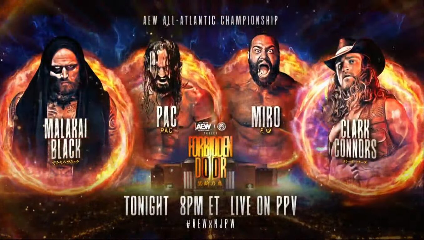 AEW Forbidden Door 2022 results: All Atlantic Four Way