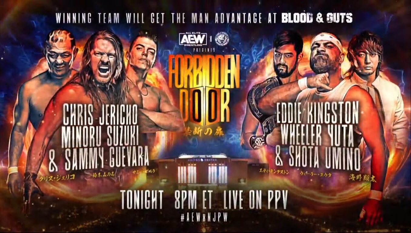 AEW Forbidden Door 2022 results: Jericho, Suzuki, Sammy vs. Kingston, Yuta, Umino