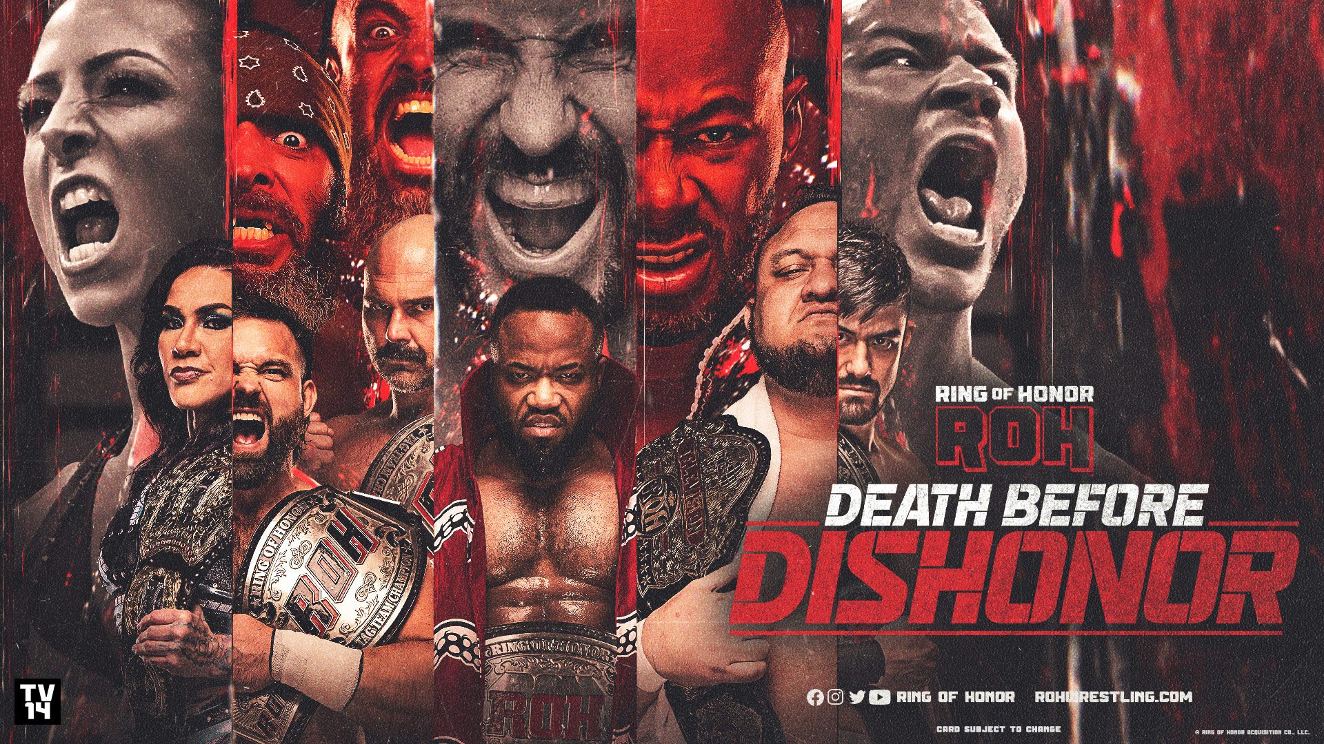 ROH Death Before Dishonor Results (2022)