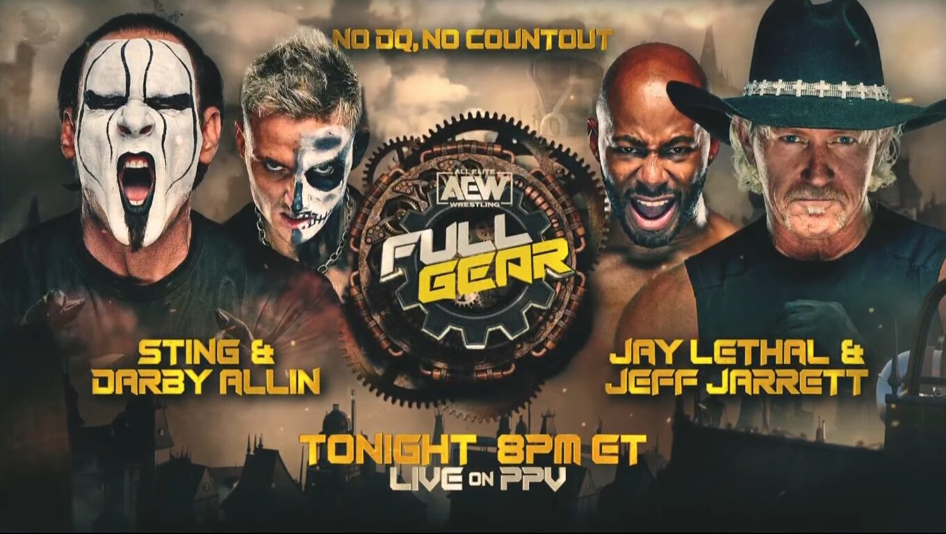 AEW Full Gear results 2022: Sting & Darby Allin vs. Jay Lethal & Jeff Jarrett