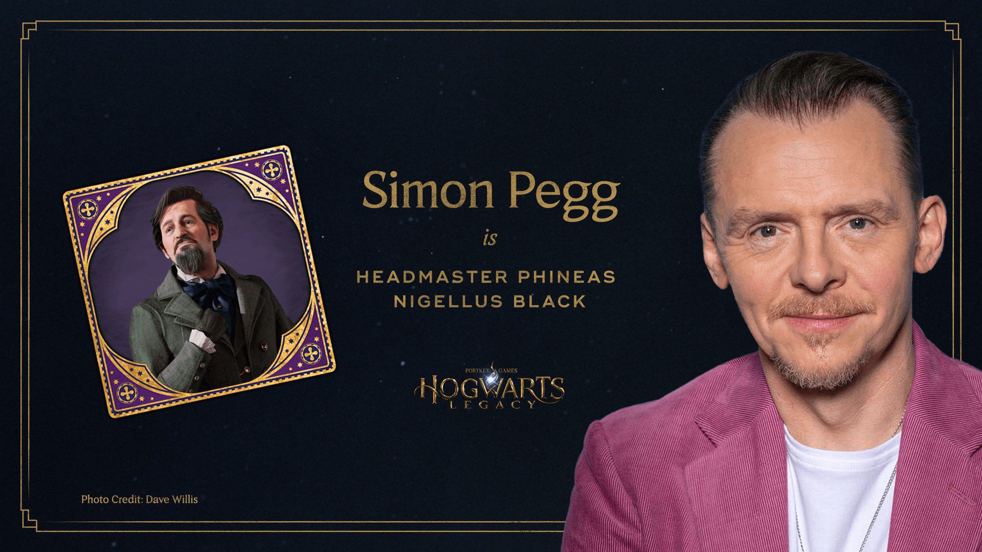 Hogwarts Legacy: No Male or Female Terminology Allowed, Simon Pegg is Headmaster