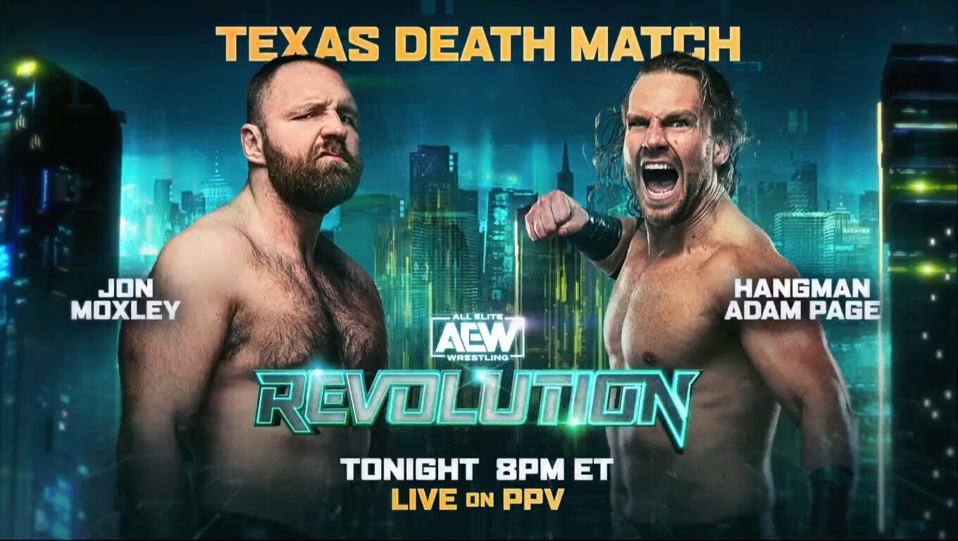 AEW Revolution results 2023: Jon Moxley vs. Adam Page