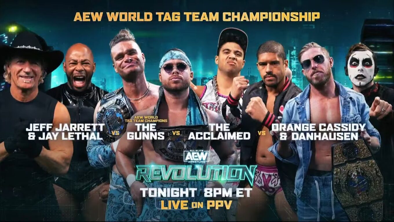 AEW Revolution results 2023: Tag Title