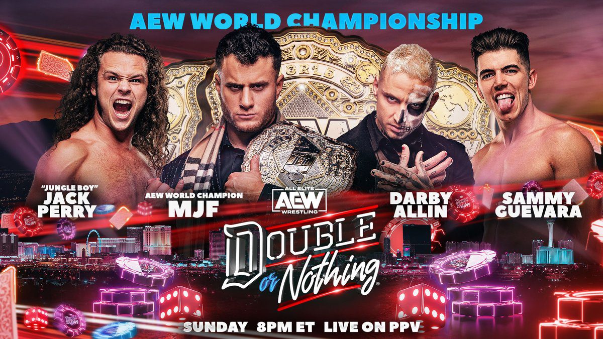 AEW Double or Nothing Results 2023: MJF vs. Jungle Boy vs. Derby Allin vs. Sammy Guevara