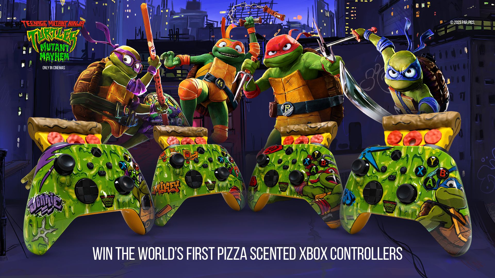 Xbox Announces Pizza-Scented Controllers