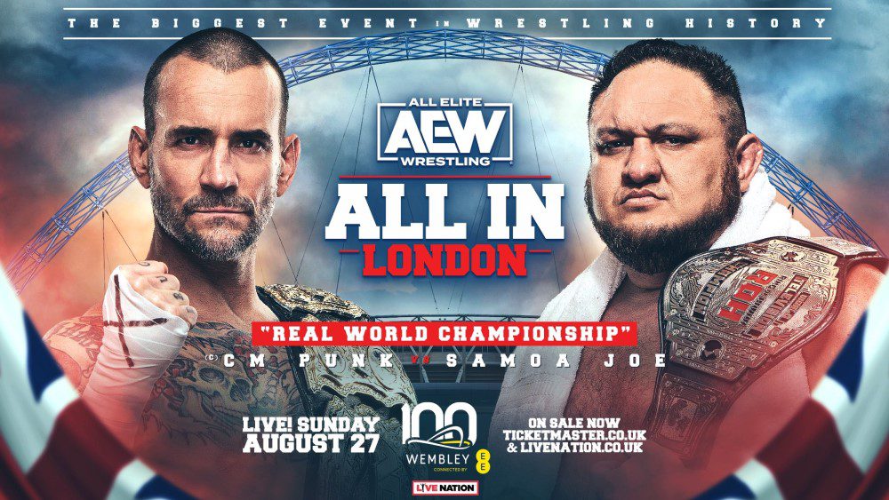 AEW All In Results 2023: CM Punk vs Samoa Joe