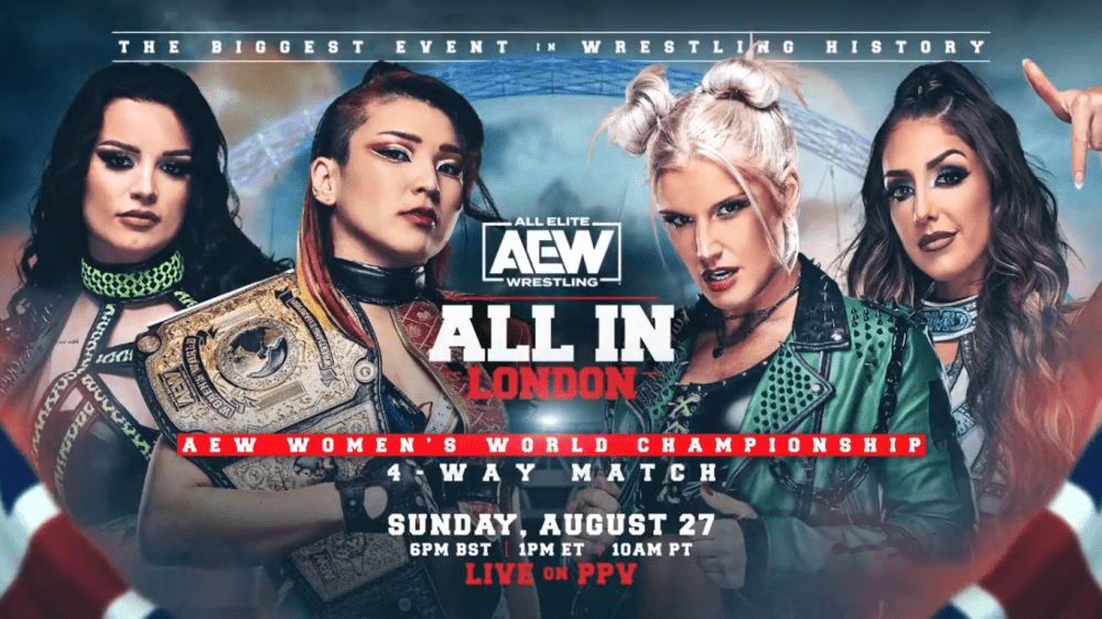 AEW All In Results 2023: Women's 4-Way