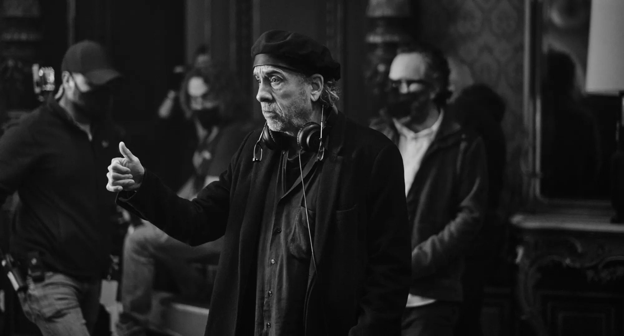 Tim Burton Talks Practical Effects, AI, and Cancel Culture