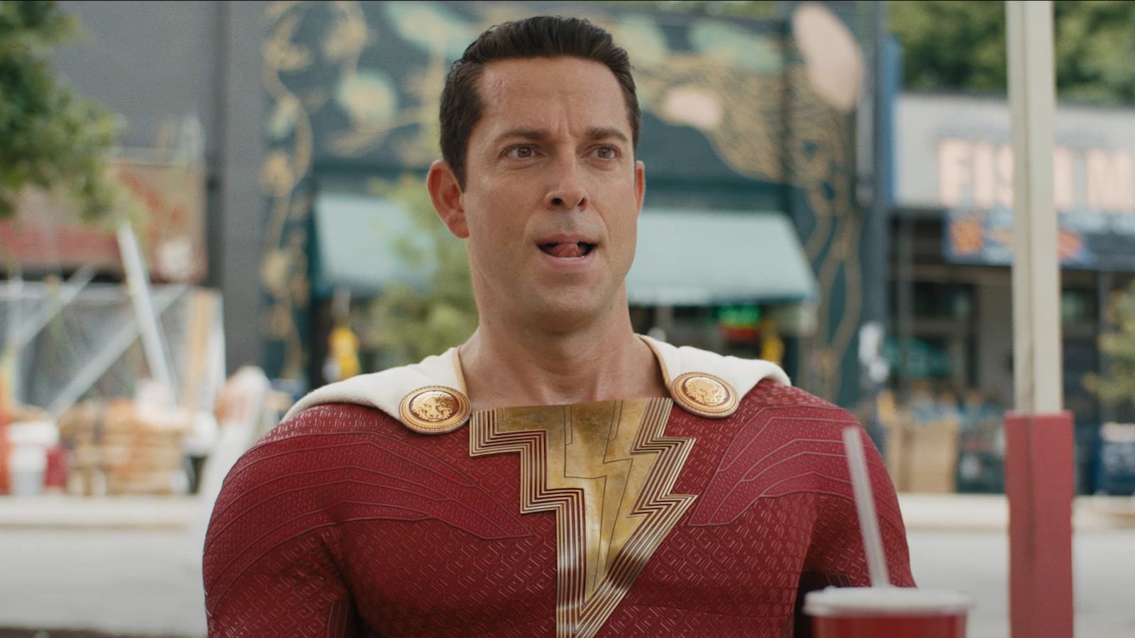 Did Zachary Levi Throw Shade at James Gunn?
